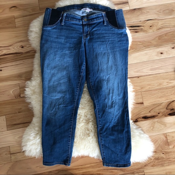 Isabel Maternity Skinny Cropped Jeans - Picture 2 of 7